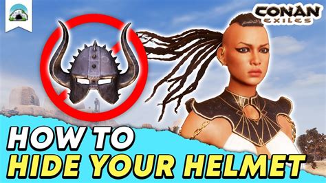 conan exiles thick hide|conan exiles hide thrall helmet.